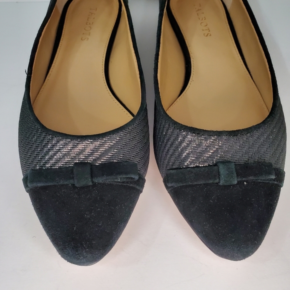 Talbots suede bow ballet flats - Picture 3 of 13